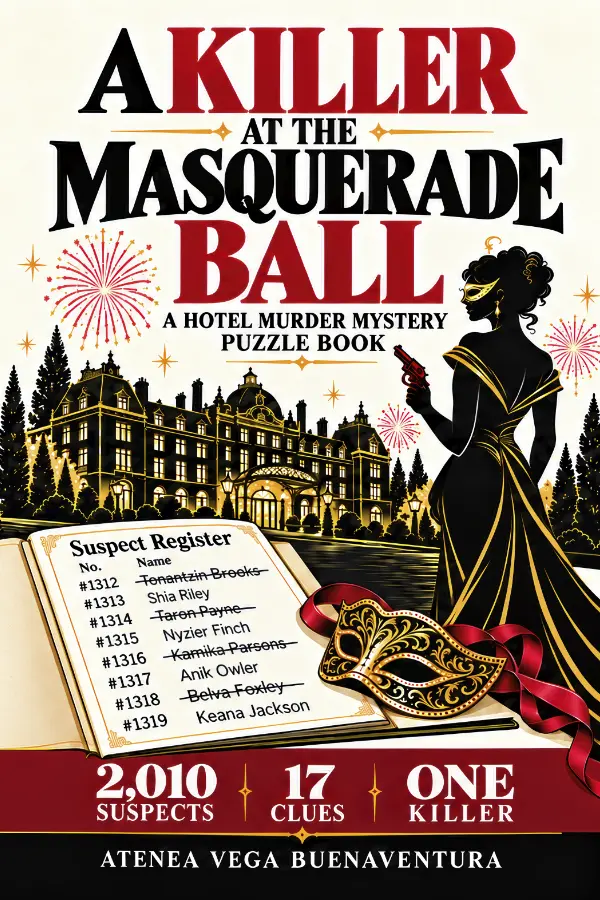cover of a killer at the masquerade ball